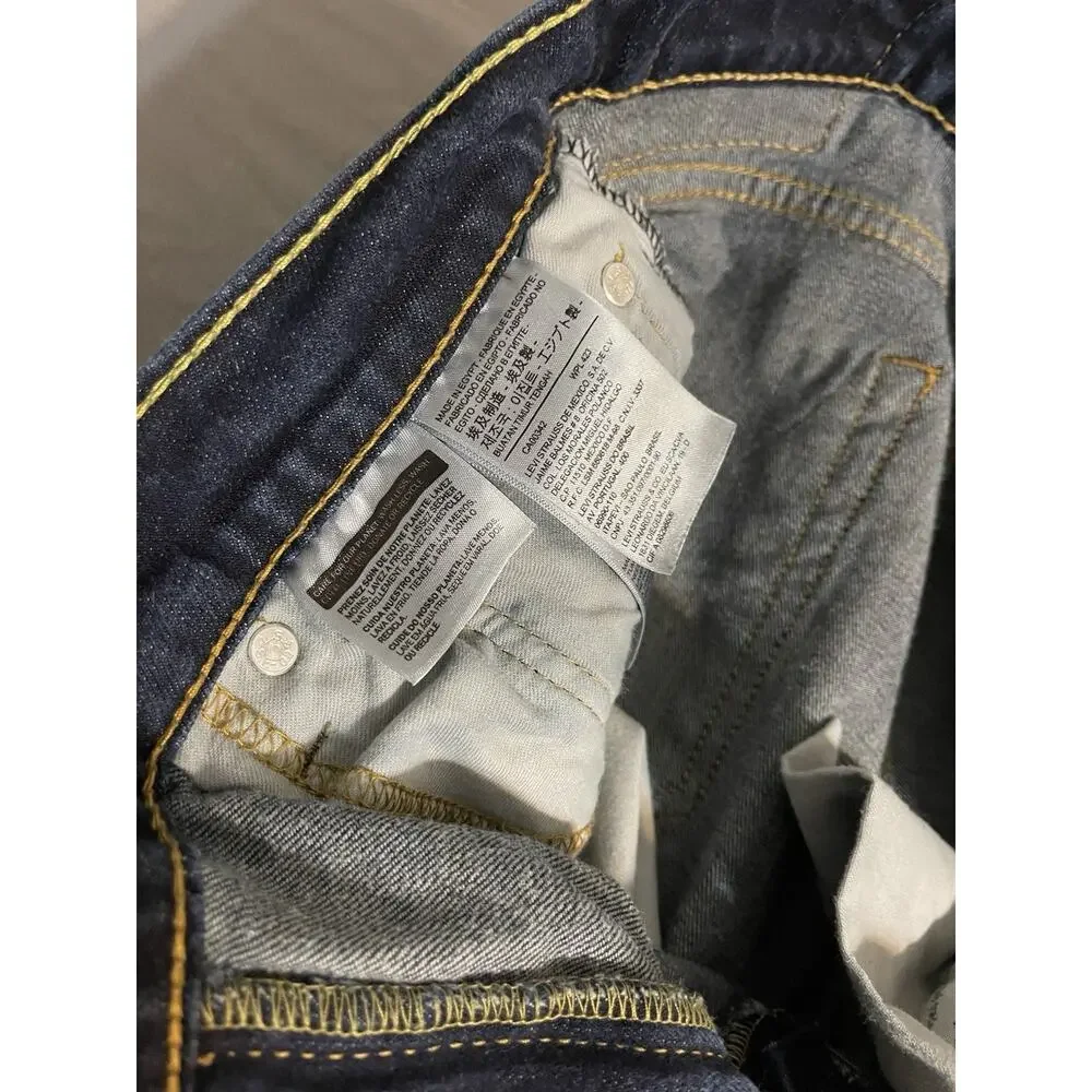 Levi’s 514 Straight Jeans W33 L34 Dark Wash Excellent Condition